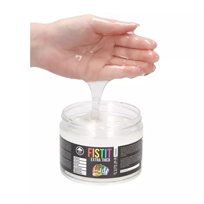 Fist It Extra Thick Rainbow vandens pagrindo lubrikantas 500 ml, bespalvis