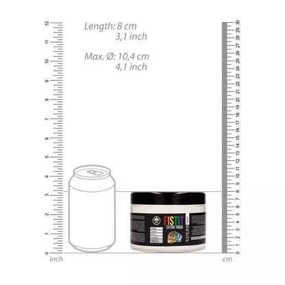 Fist It Extra Thick Rainbow vandens pagrindo lubrikantas 500 ml, bespalvis