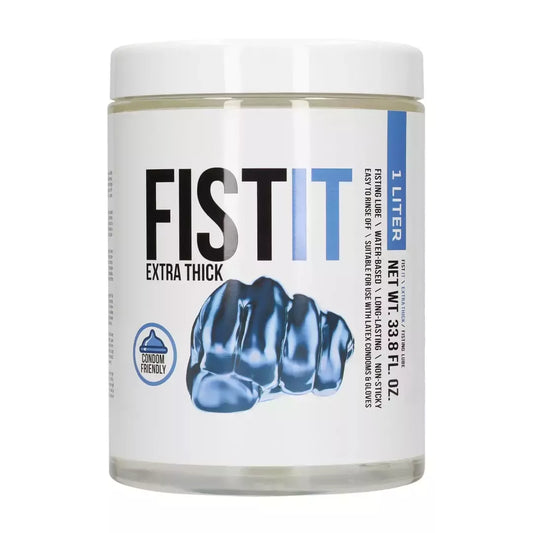 Fist It Extra Thick vandens pagrindo lubrikantas 1000 ml – ilgalaikio poveikio formulė