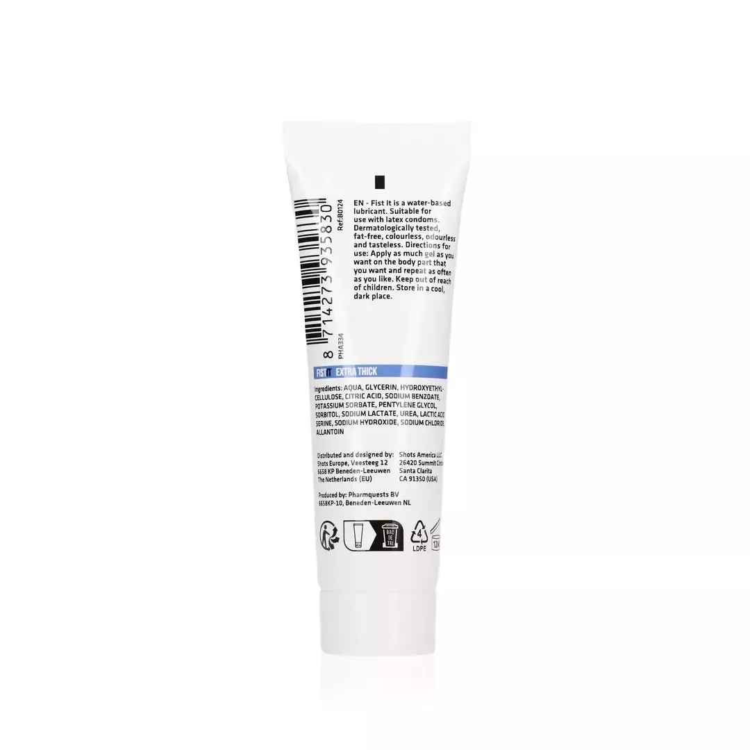 Fist It Extra Thick vandens pagrindo lubrikantas, 25 ml – ilgalaikio poveikio formulė
