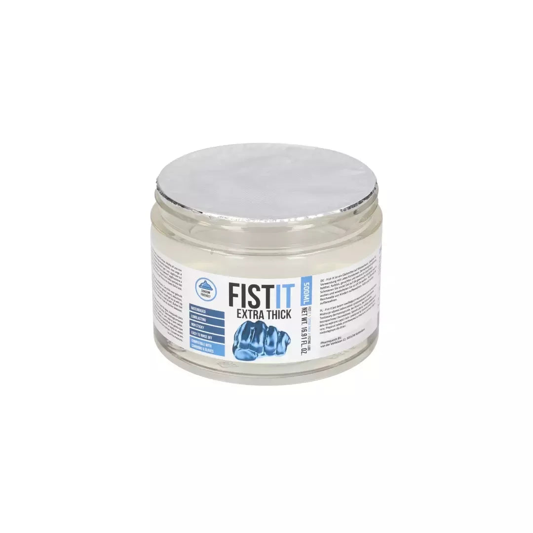 Fist It Extra Thick vandens pagrindo lubrikantas, 500 ml, didelės talpos buteliukas