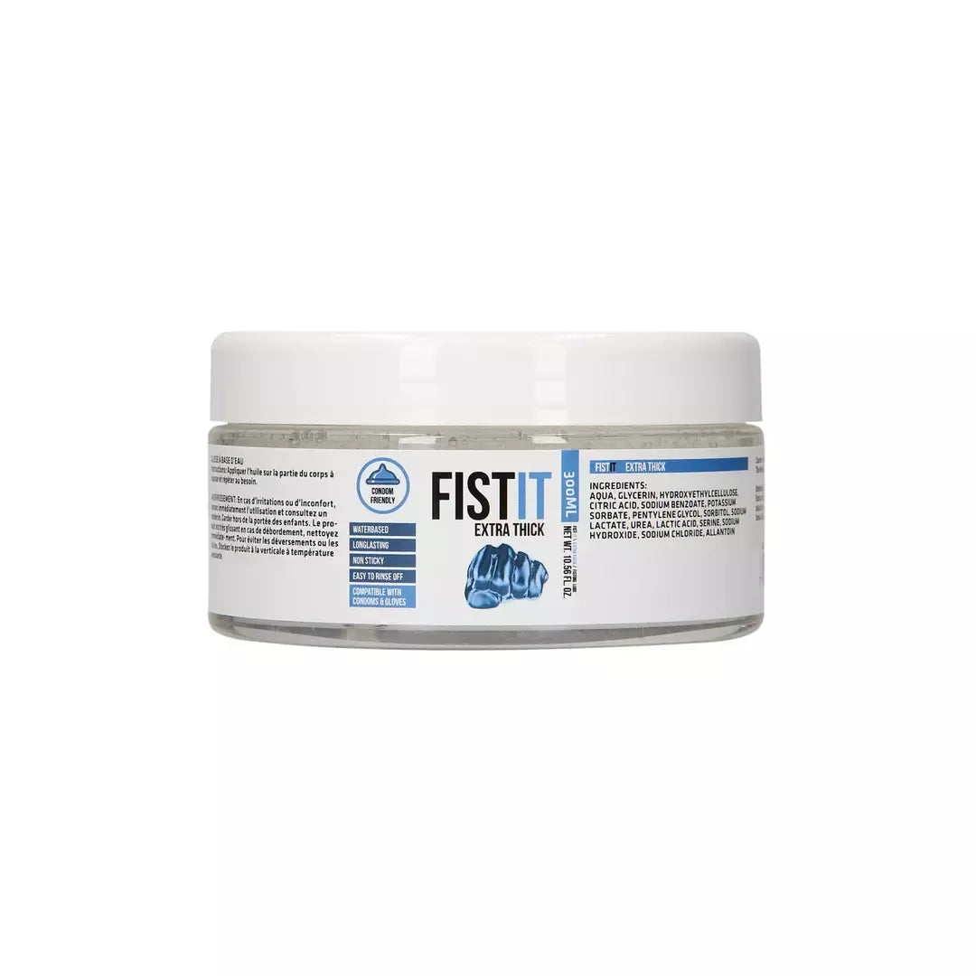 Fist It itin tirštas vandens pagrindo lubrikantas 300 ml – ilgalaikio poveikio formulė