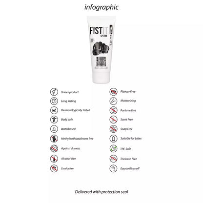 Fist It Professional vandens pagrindo lubrikantas 100 ml – neutralus, dermatologiškai patikrintas