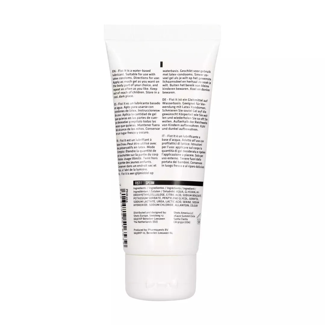 Fist It Professional vandens pagrindo lubrikantas 100 ml – neutralus, dermatologiškai patikrintas