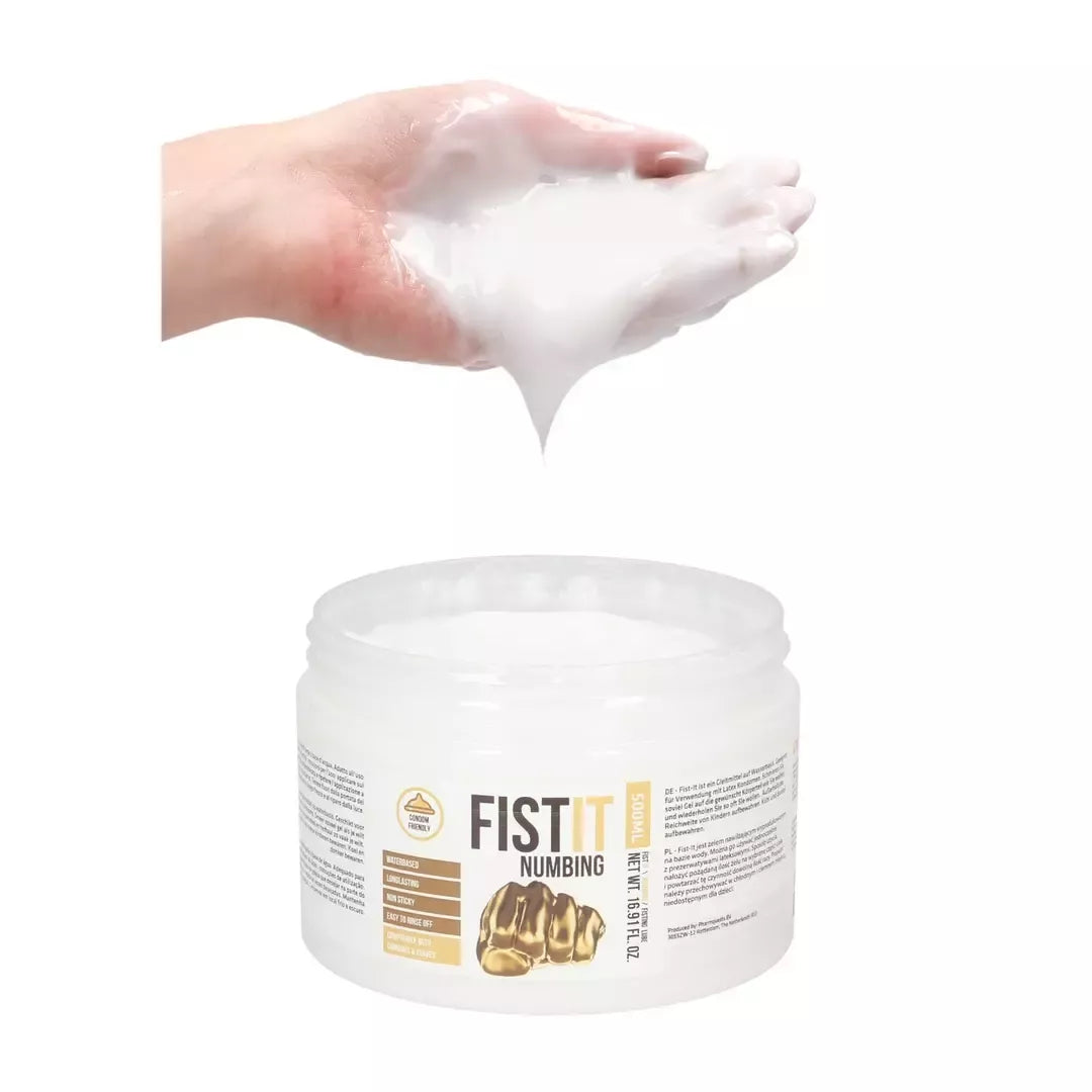 Fist It Professional vandens pagrindu pagamintas lubrikantas 500 ml – bekvapis ir neutralus