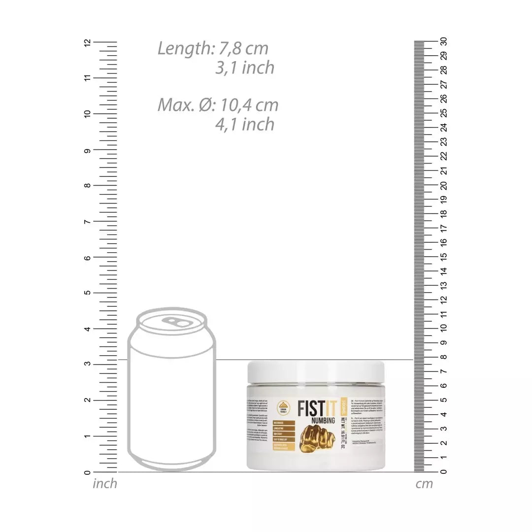 Fist It Professional vandens pagrindu pagamintas lubrikantas 500 ml – bekvapis ir neutralus