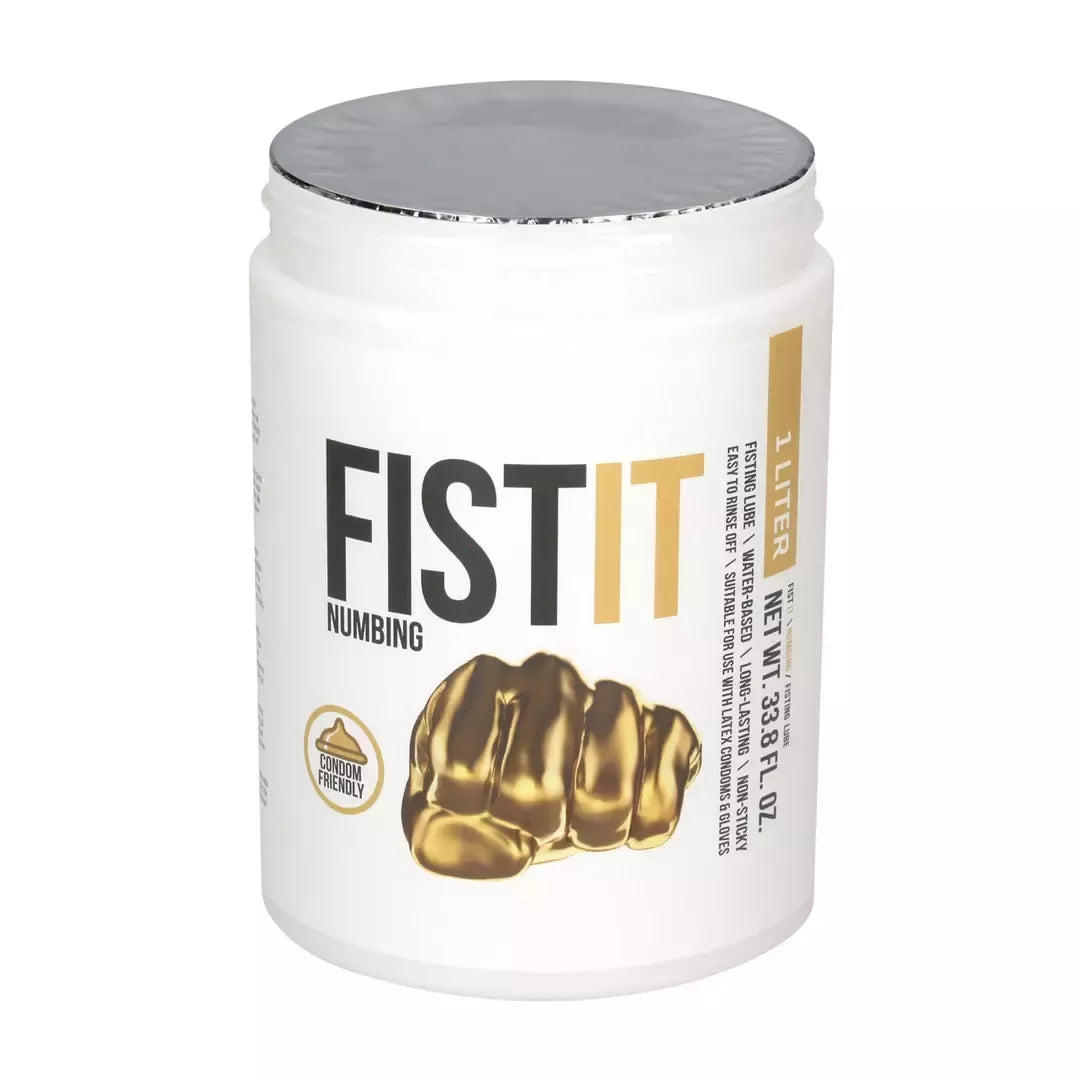 Fist It vandens pagrindo lubrikantas 1000ml – ilgalaikė formulė, neutralus kvapas