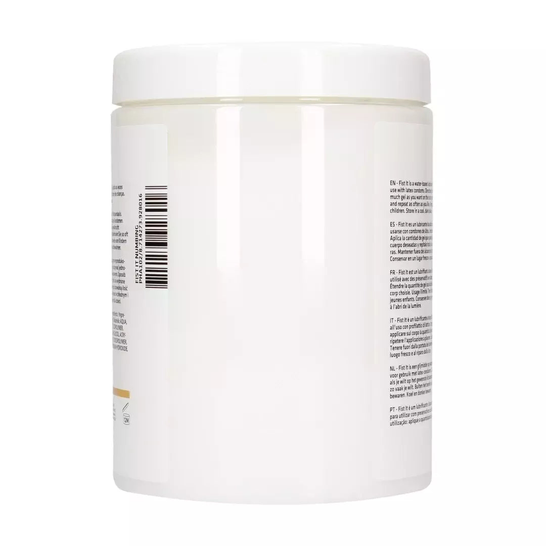 Fist It vandens pagrindo lubrikantas 1000ml – ilgalaikė formulė, neutralus kvapas