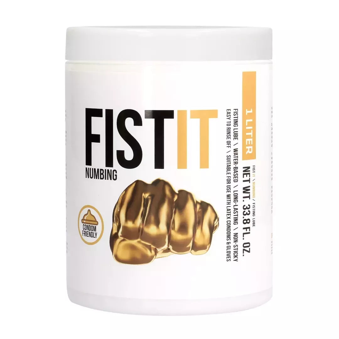 Fist It vandens pagrindo lubrikantas 1000ml – ilgalaikė formulė, neutralus kvapas