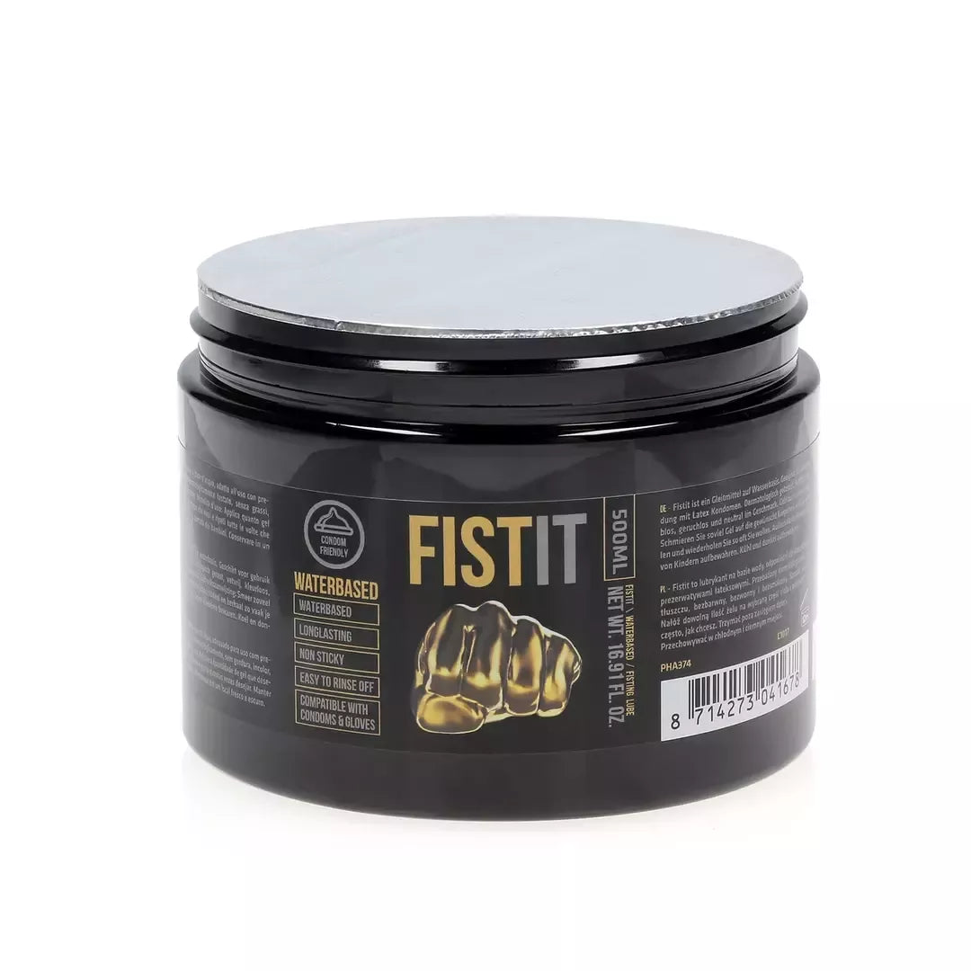 Fist It vandens pagrindo lubrikantas 500ml – ilgai išliekantis intymus gelis