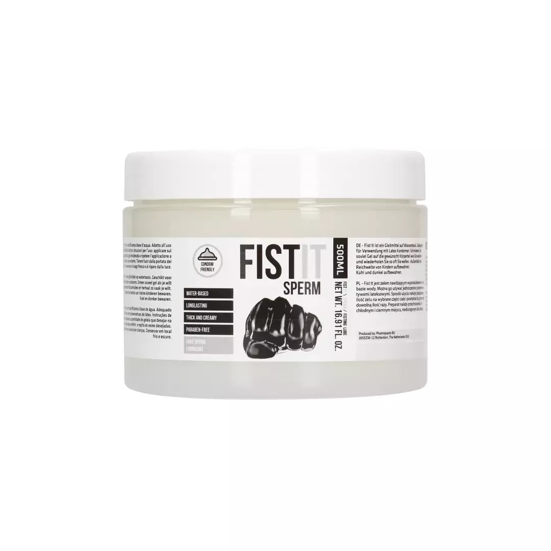 Fist It Water-Based Lubricant 500 ml – Ilgai išliekanti, skaidri formulė