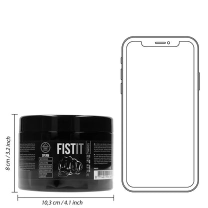 Fist It Water-Based Lubricant 500 ml – kreminė tekstūra, didelė talpa