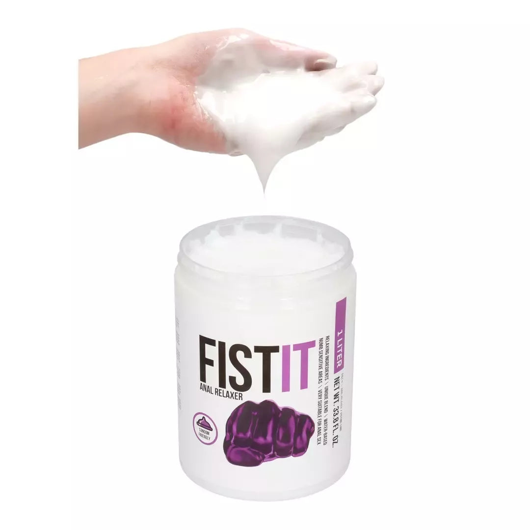 Fist It Water-Based Relaxing Gel 1000 ml – didelės talpos lubrikantas