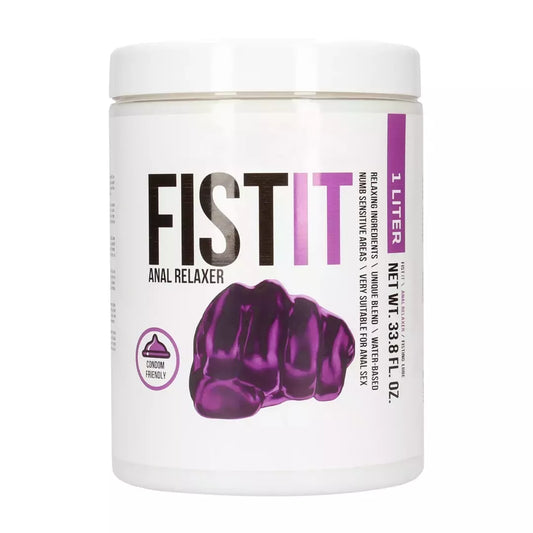 Fist It Water-Based Relaxing Gel 1000 ml – didelės talpos lubrikantas