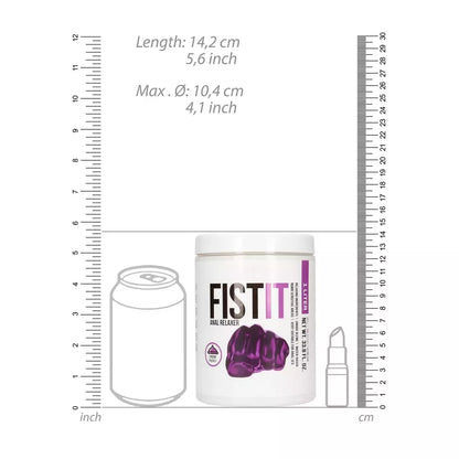 Fist It Water-Based Relaxing Gel 1000 ml – didelės talpos lubrikantas