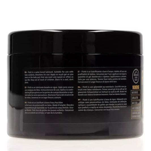 FistIt Extra Thick Lubricant Menthol 500ml – Vandens pagrindo veganiška formulė