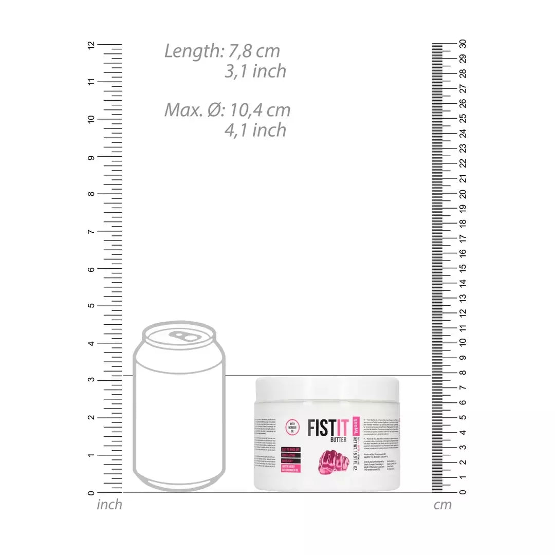 Fistit Sliding Butter vandens pagrindo lubrikantas 500 ml – ilgalaikė formulė