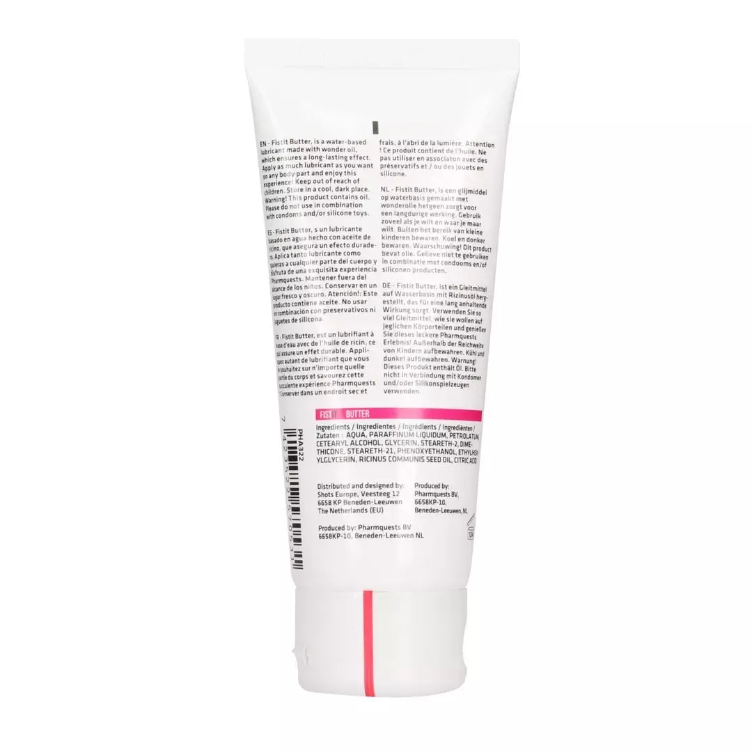 FistIt Waterbased Sliding Butter 100 ml – ilgalaikio poveikio intymus gelis