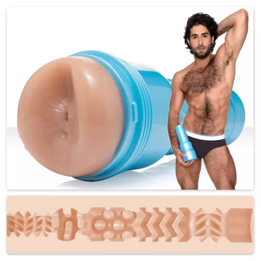 Fleshjack Boys Diego Sans Intimate Machine, melsvas dėklas