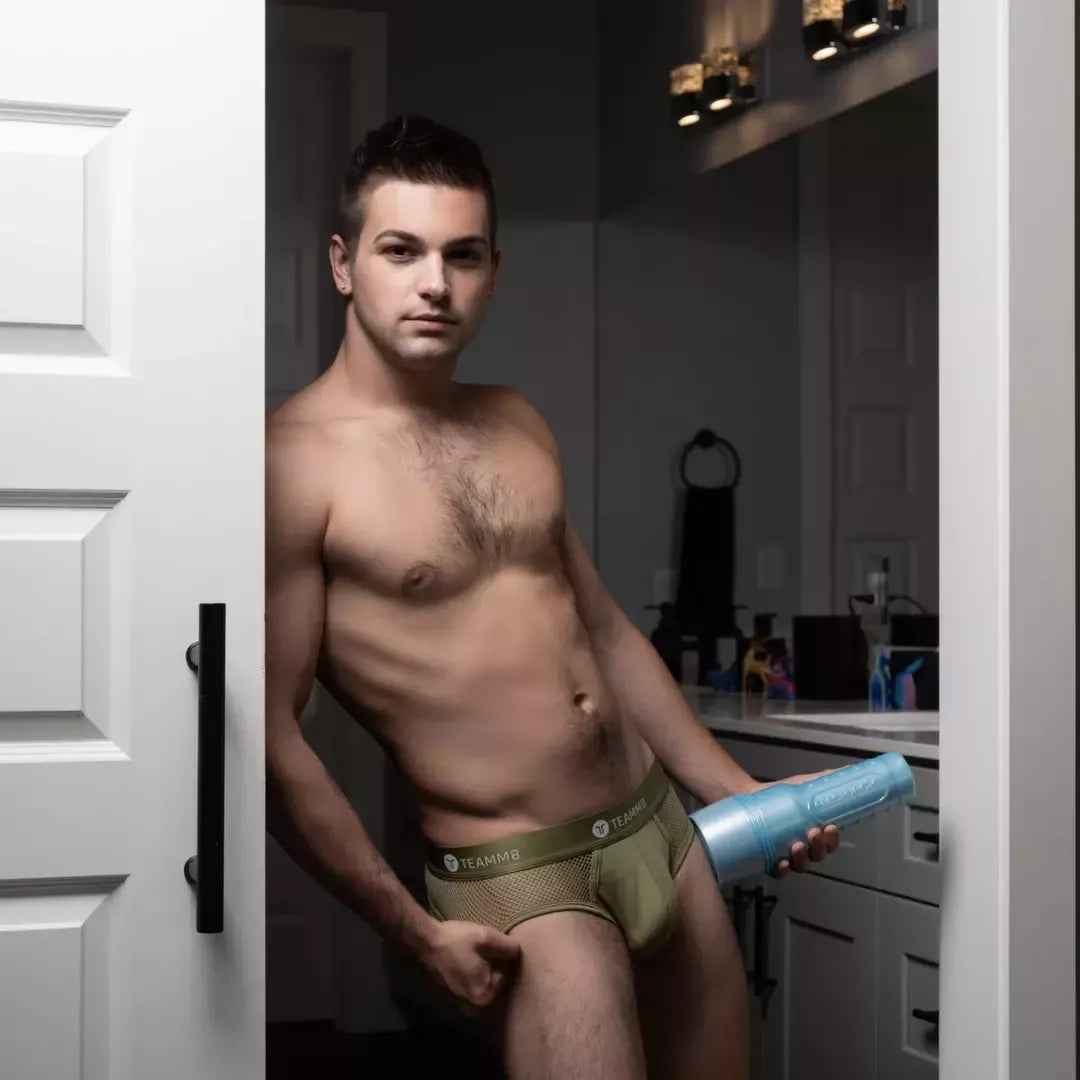 Fleshjack Boys Johnny Rapid Man Cave intymios stimuliacijos sistema, mėlyna