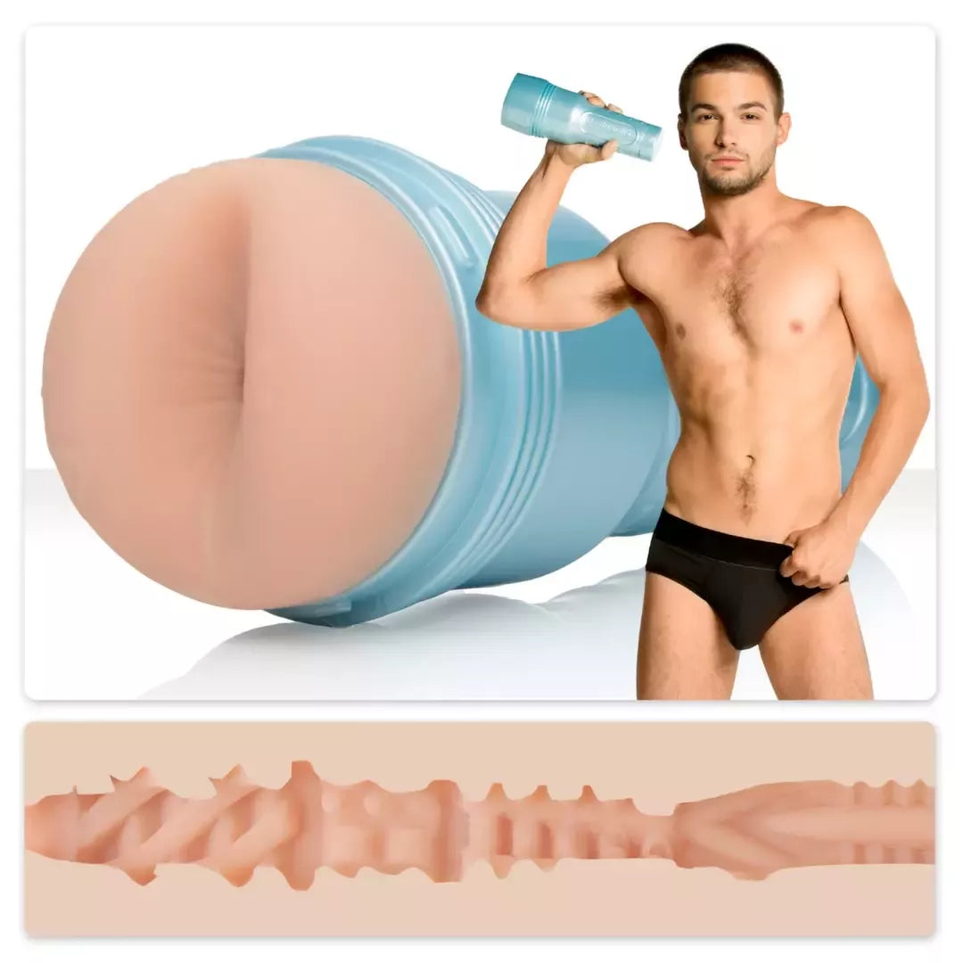 Fleshjack Boys Johnny Rapid Man Cave intymios stimuliacijos sistema, mėlyna