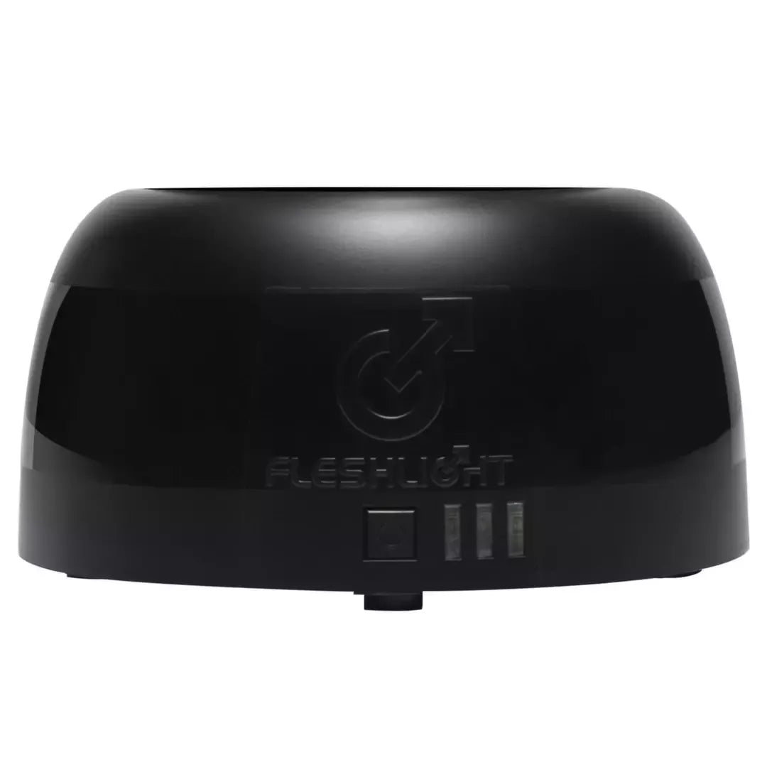 Fleshlight AIR Black – intymių priemonių džiovintuvas su reguliuojamais nustatymais
