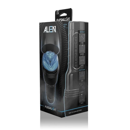 Fleshlight Alien Blue Pearlescent Intimate Machine riboto leidimo