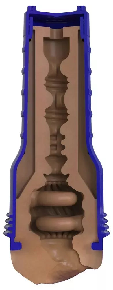 Fleshlight Boost Bang Dark intymus treniruoklis su siurbimo valdymu, 24,8 cm
