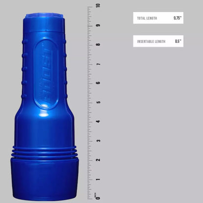 Fleshlight Boost Bang Light Medium intymus prietaisas, mėlynas dėklas, 24,75 cm