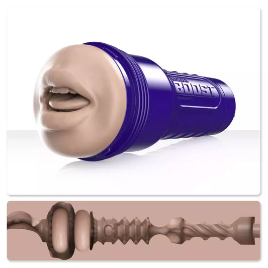 Fleshlight Boost Blow Light Medium Flesh – reguliuojamo įsiurbimo intymus prietaisas