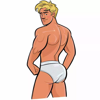 Fleshlight Fantasy Power Bottom Boy modelis – anatominis intymus prietaisas, mėlynas