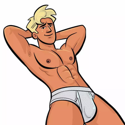 Fleshlight Fantasy Power Bottom Boy modelis – anatominis intymus prietaisas, mėlynas