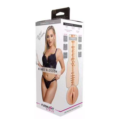 Fleshlight Girls Blake Blossom Bombshell intymus prietaisas, smėlio spalvos