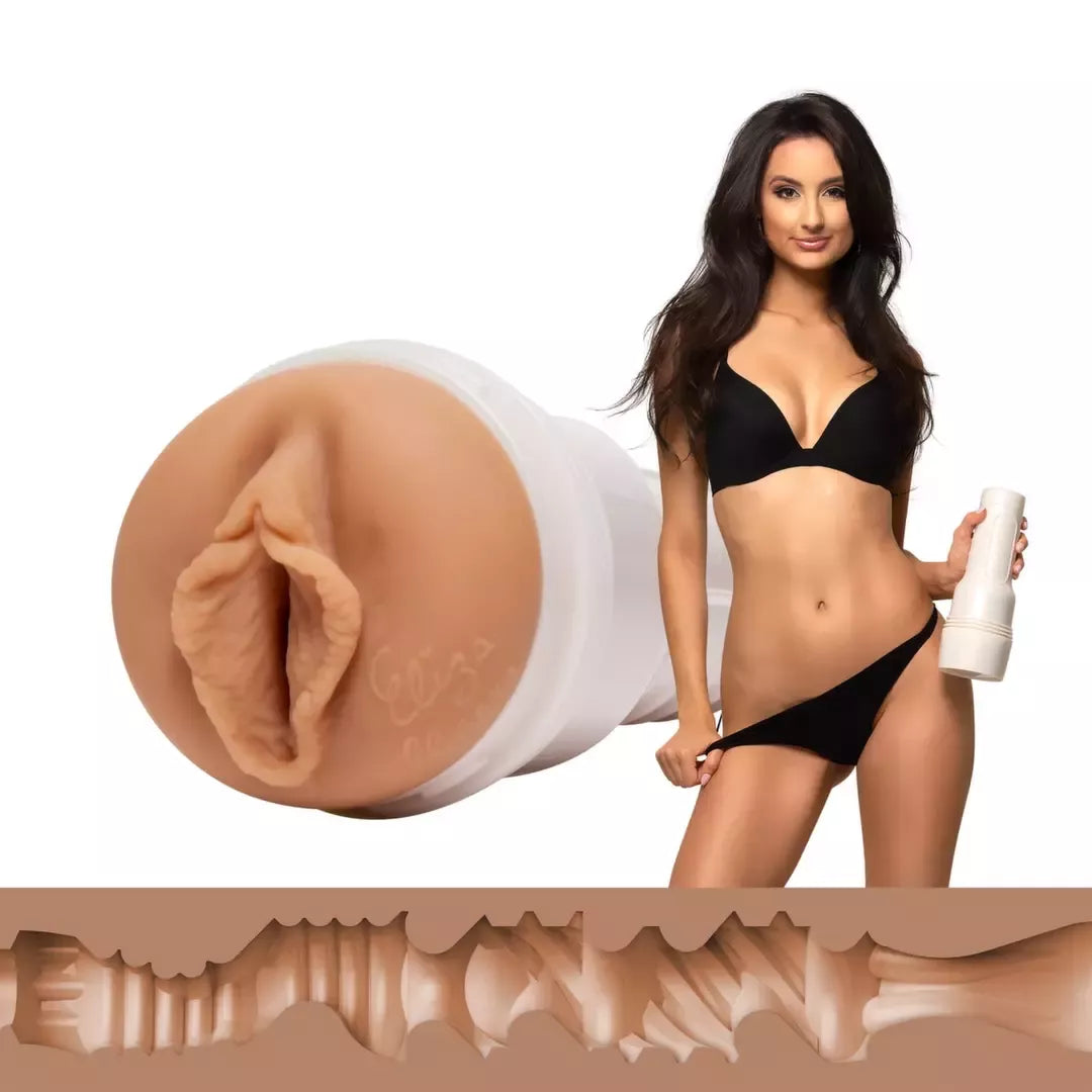 Fleshlight Girls Eliza Ibarra Ethereal intymus tekstūruotos įvorės prietaisas