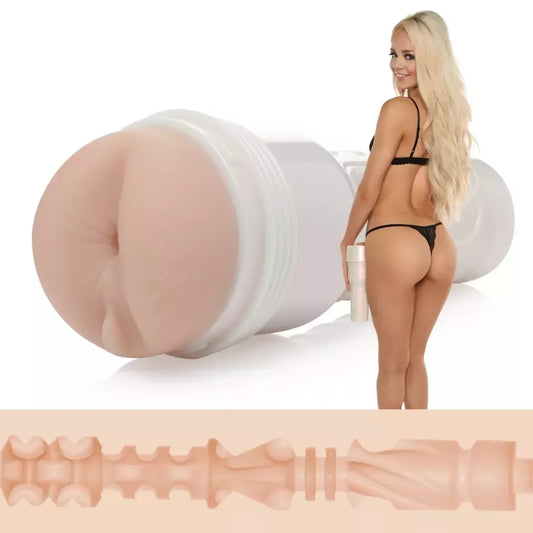 Fleshlight Girls Elsa Jean Treat Intimate System anatominis, skaidrus