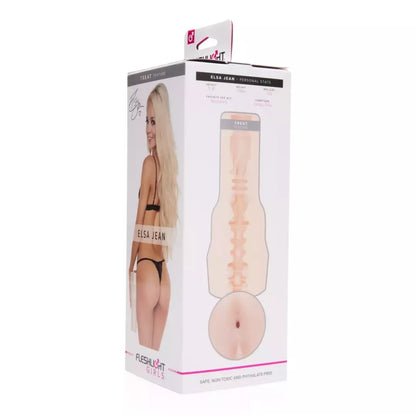 Fleshlight Girls Elsa Jean Treat Intimate System anatominis, skaidrus