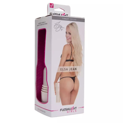 Fleshlight Girls Elsa Jean Treat Intimate System anatominis, skaidrus