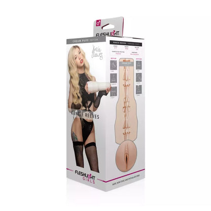Fleshlight Girls Kenzie Reeves Creampuff intymi tekstūrinė mova