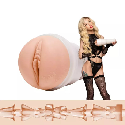 Fleshlight Girls Kenzie Reeves Creampuff intymi tekstūrinė mova