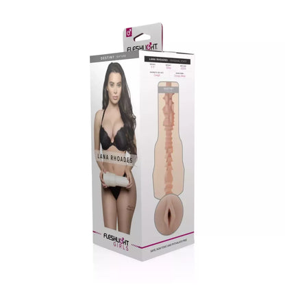 Fleshlight Girls Lana Rhoades Destiny intymus prietaisas, skaidrus