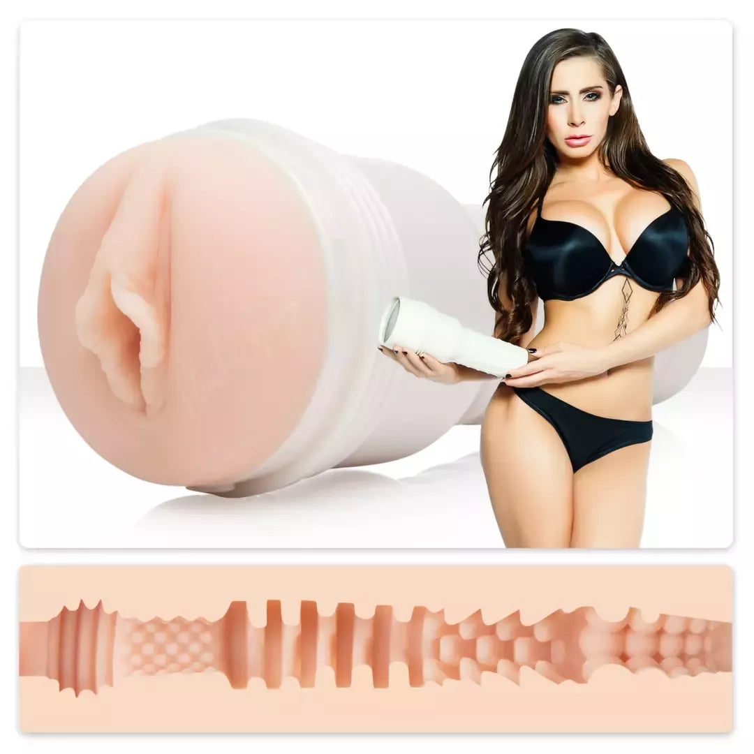Fleshlight Girls Madison Ivy Beyond tekstūrinis intymus prietaisas, skaidrus