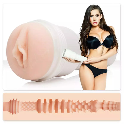 Fleshlight Girls Madison Ivy Beyond tekstūrinis intymus prietaisas, skaidrus