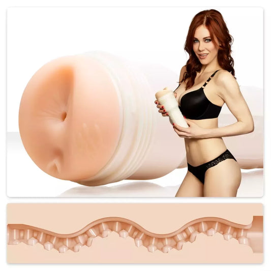 Fleshlight Girls Maitland Ward Tight Chicks stimuliuojantis dėklas, skaidrus
