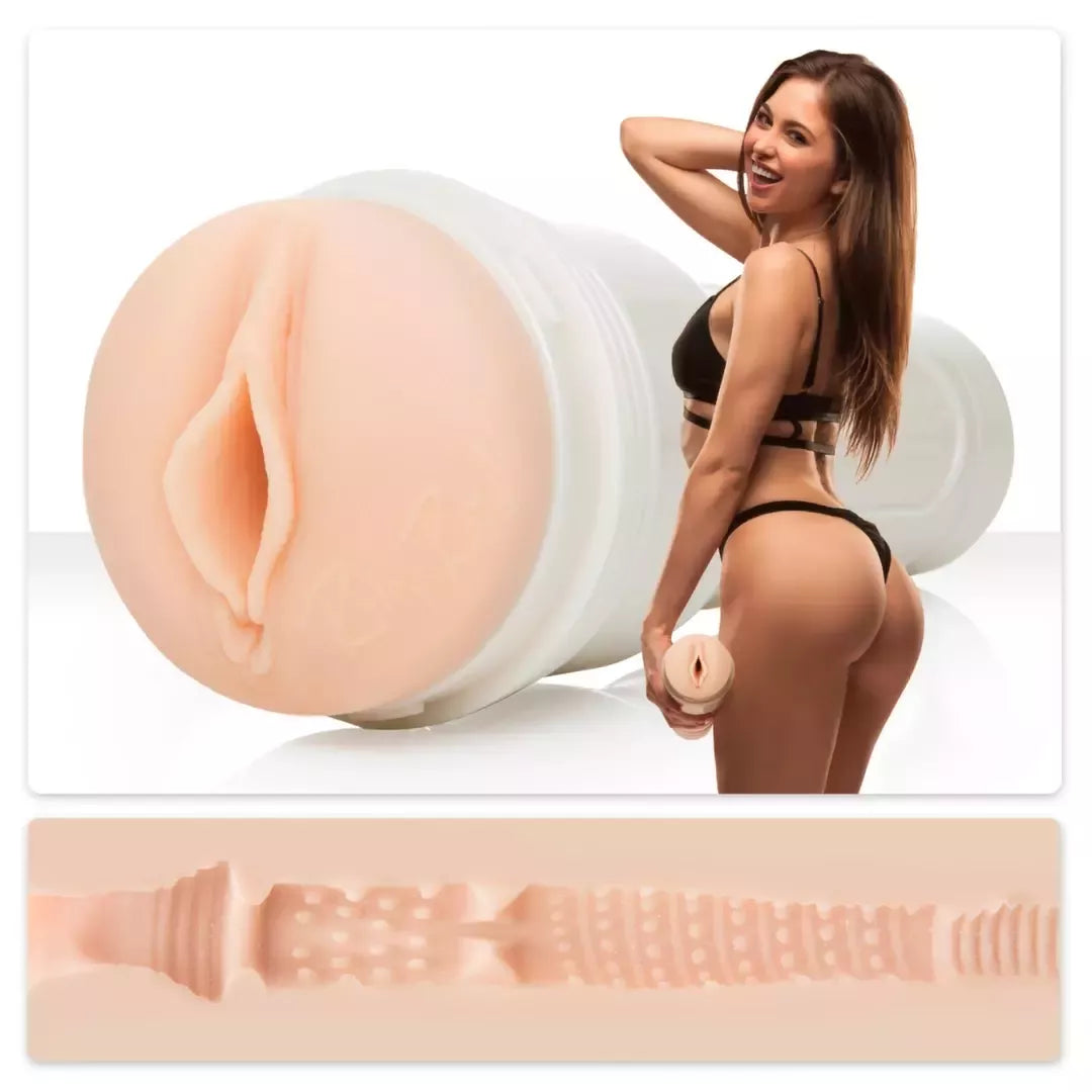 Fleshlight Girls Riley Reid Utopia intymus treniruoklis su spiraline tekstūra