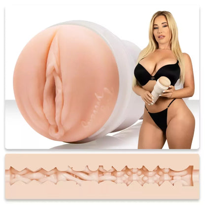 Fleshlight Girls Savannah Bond Intimate Machine Pearl White 100mm