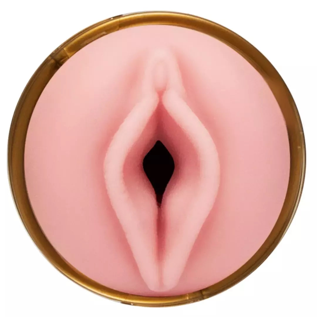 Fleshlight GO STU Compact Gold intymus treniruoklis 17,8 cm
