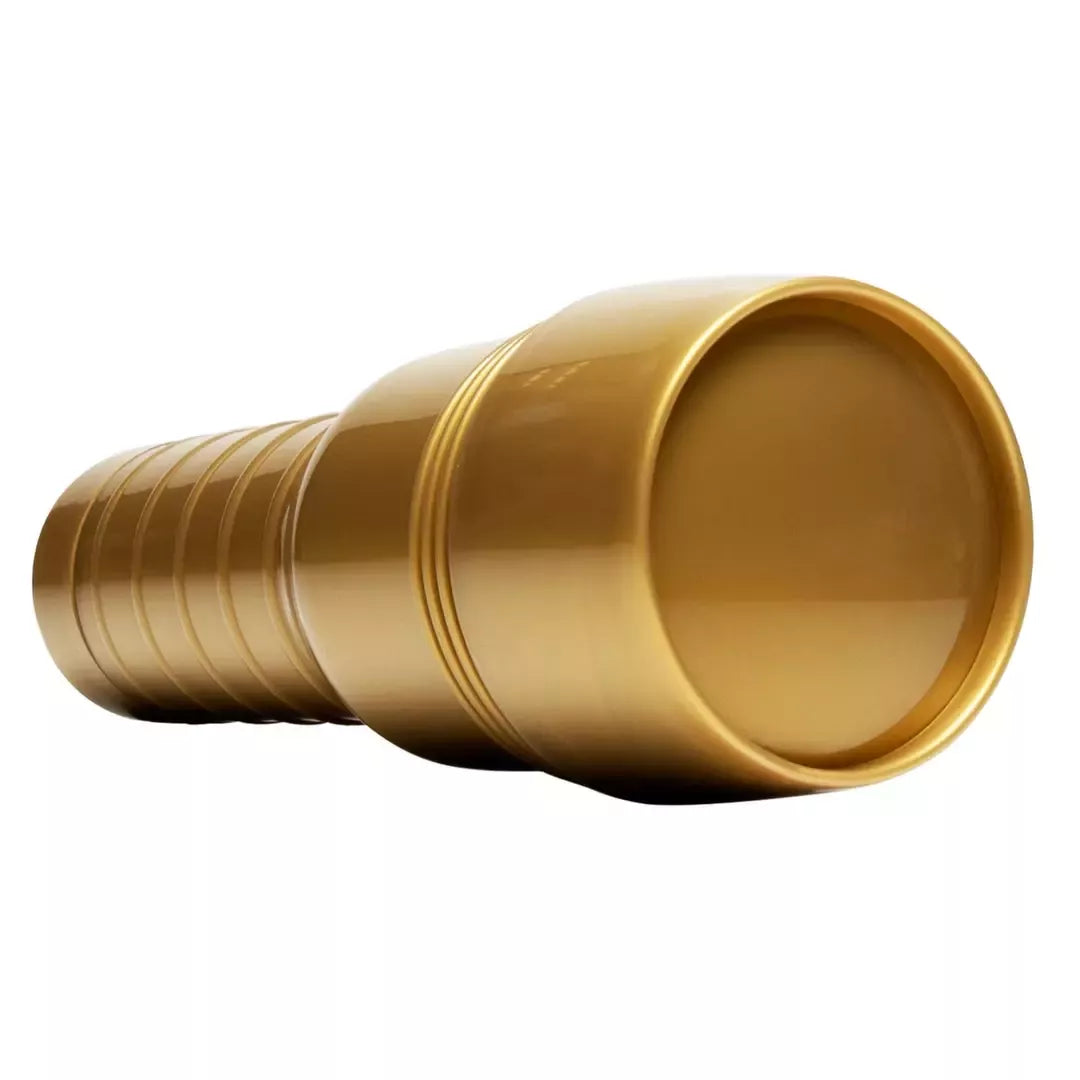 Fleshlight GO STU Compact Gold intymus treniruoklis 17,8 cm