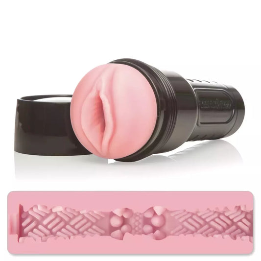 Fleshlight GO Surge Pink Lady kompaktiškas intymus įrenginys 19cm