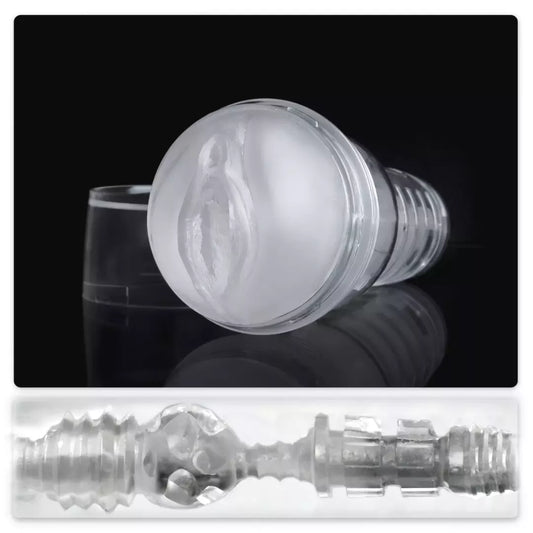 Fleshlight Ice Lady Crystal Intimate Trainer skaidrus 25,5 cm