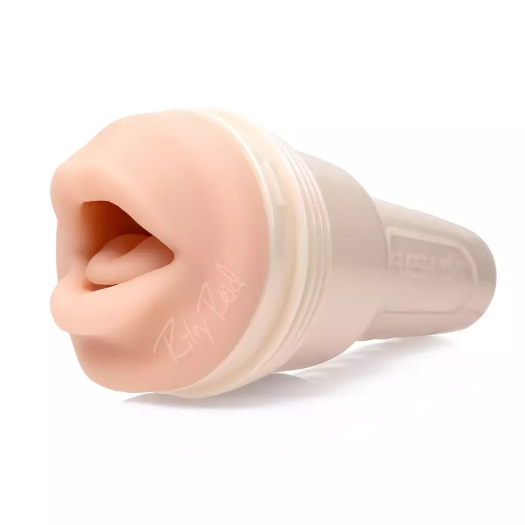 Fleshlight Insomnia Riley Reid Mouth Intimate Machine smėlio spalvos 24,7 cm